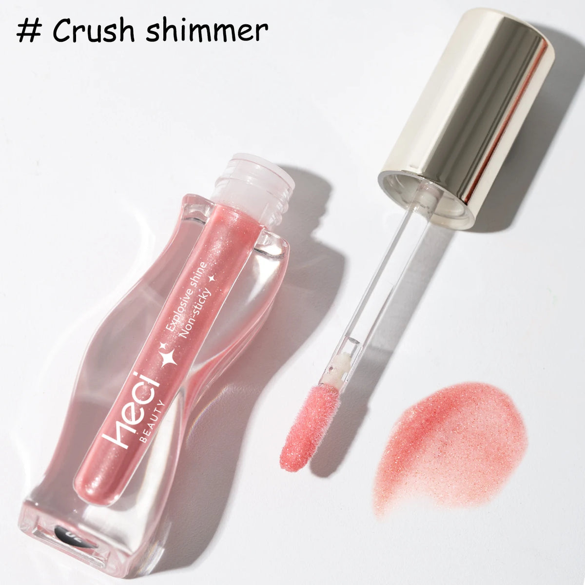 Gloss Huile Teinté Hydratant Vegan – Lèvres Brillantes et Confortables