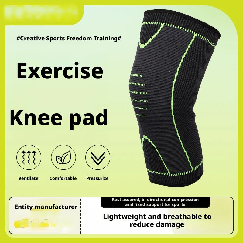 Manchon de Genou Long Effet Cuivre – Compression Respirante pour le Sport
