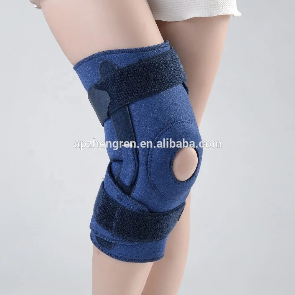 Genouillère Articulée Réglable – Maintien Respirant, Jambe Gauche ou Droite