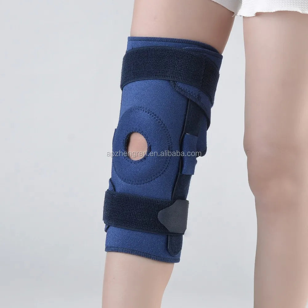 Genouillère Articulée Réglable – Maintien Respirant, Jambe Gauche ou Droite