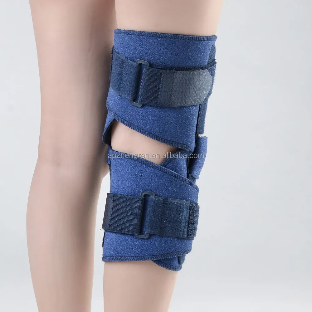 Genouillère Articulée Réglable – Maintien Respirant, Jambe Gauche ou Droite