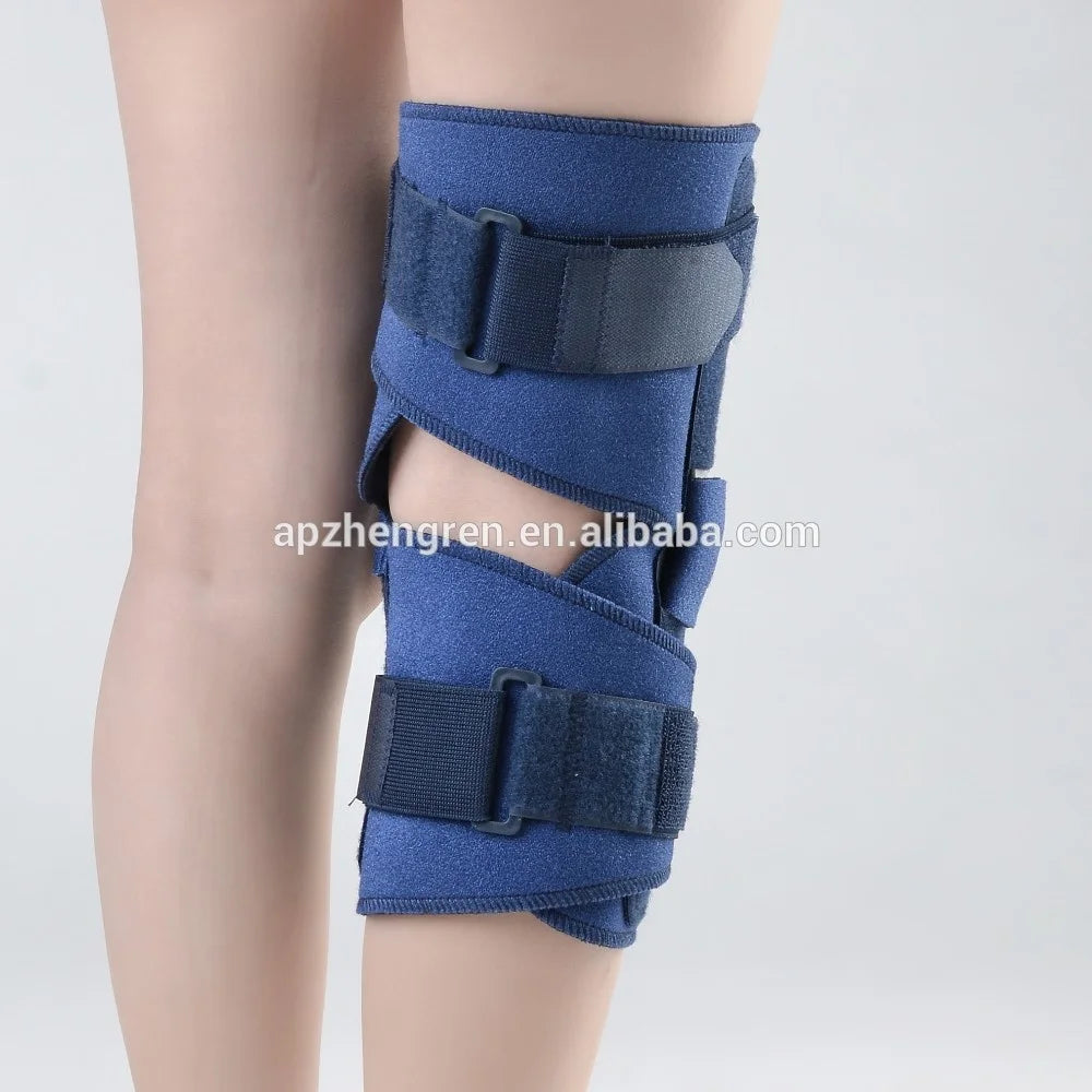Genouillère Articulée Réglable – Maintien Respirant, Jambe Gauche ou Droite