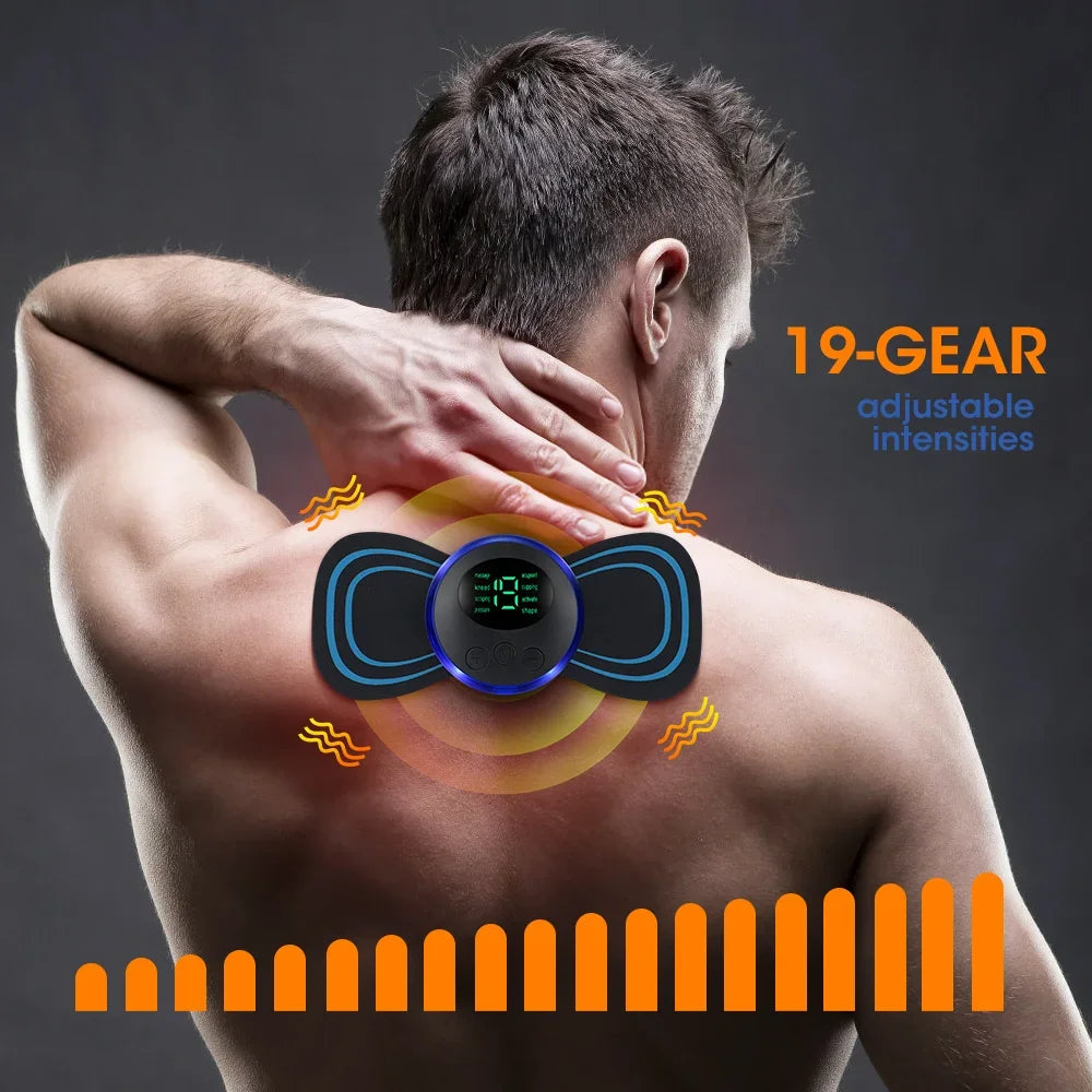 Électrostimulateur Musculaire EMS/TENS 2-en-1 – Tonifie et Détend