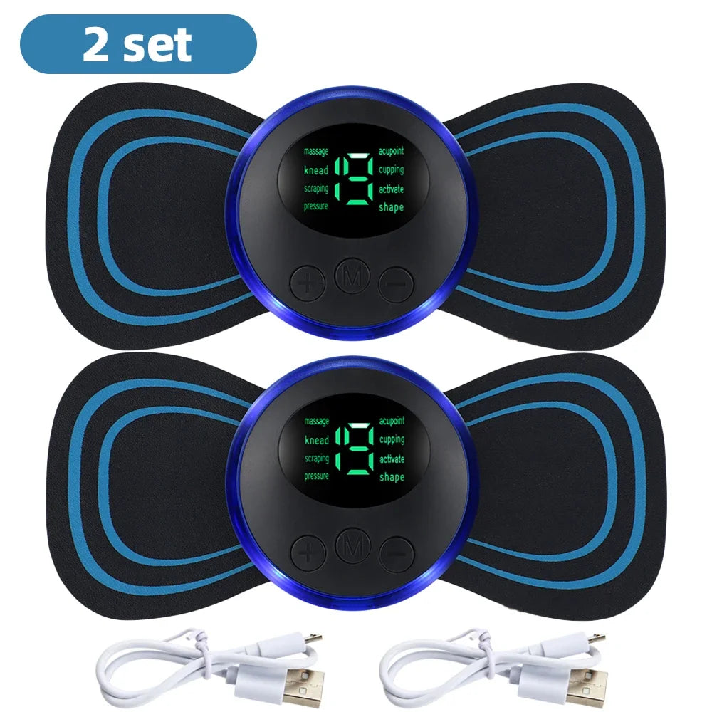 Électrostimulateur Musculaire EMS/TENS 2-en-1 – Tonifie et Détend